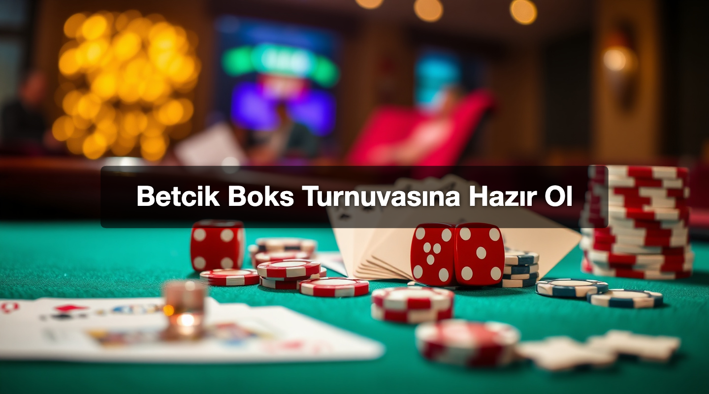 Betcik Boks Turnuvasına Hazır Ol