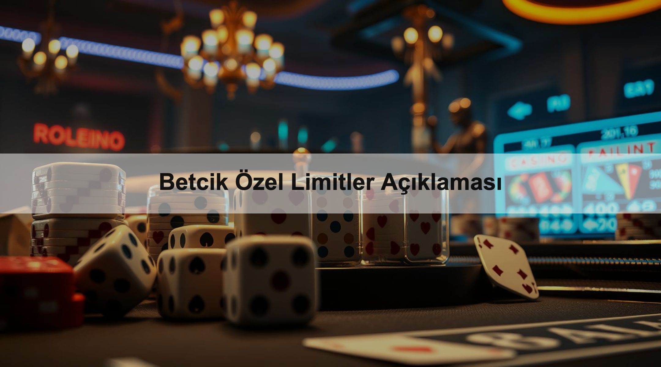 Betcik Özel Limitler Açıklaması